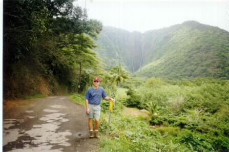 A waterfall we found on the north coast